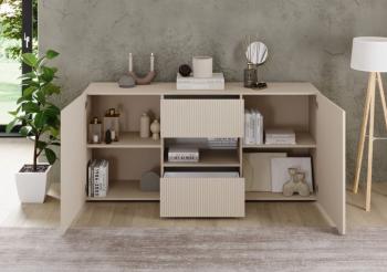 dressoir cashmere 181 cm 2 deuren 2 laden