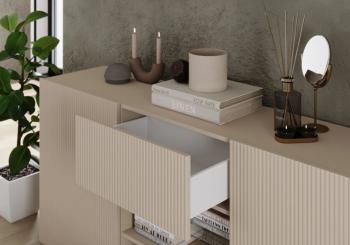 dressoir cashmere 181 cm 2 deuren 2 laden