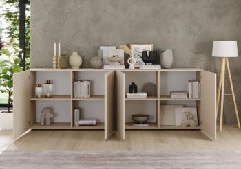dressoir cashmere 241 cm 4 deuren