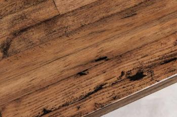 robuuste eettafelbank donkerbruin 180 cm