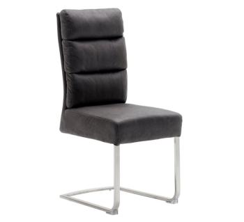 Luxe stoel antiek grijs