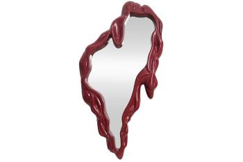 Wandspiegel extravagant rood 150 cm