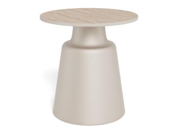 salontafel set travertin keramiek 70 + 45 cm