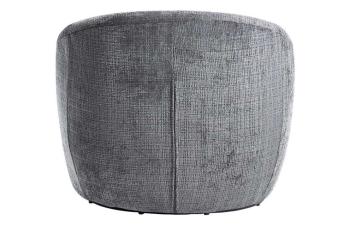 Draaibare fauteuil grijs stof