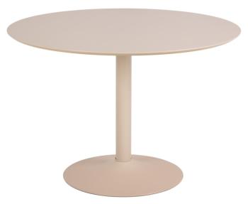 Ronde eettafel beige 110 cm