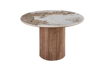 Ronde eetkamertafel pandora keramiek 120 cm