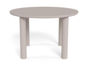 Ronde eettafel grijs MDF 120 cm