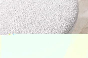 hocker met opbergruimte creme wit 49 cm