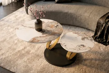 keramiek salontafel draaibaar pandora keramiek 80-133 cm