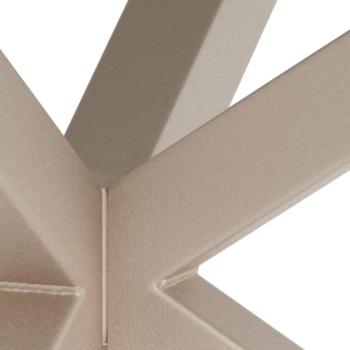 Salontafel rond eiken keramiek 82 cm 