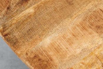 Ronde eettafel bruin mango 140 cm