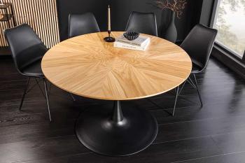 ronde tafel eiken kleur 120 cm