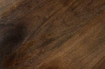 Ronde tafel mangohout taupebruin 120 cm