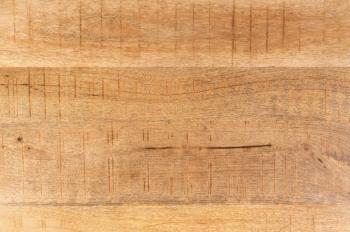 Ovale tafel 260 mangohout kolomvoet detail blad