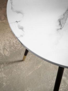 ovale betonlook tafel 240 cm detail
