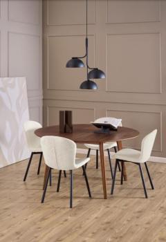 Ronde eettafel walnoot 140 cm