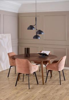 Ronde eettafel walnoot 140 cm