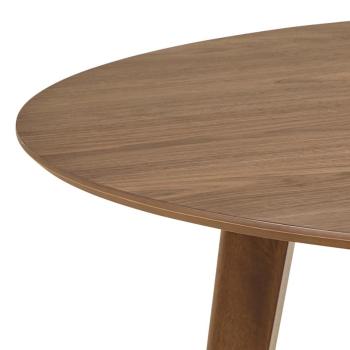 Ronde eettafel walnoot 140 cm