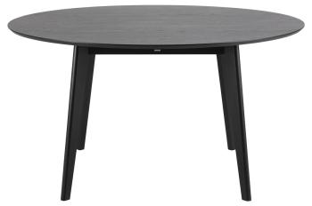 ronde eettafel zwart 140 cm