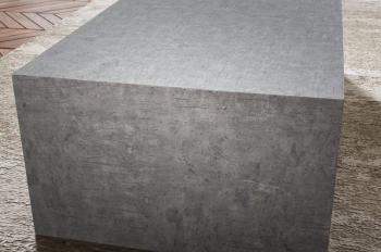 Salontafel blok grijs betonlook 100 cm