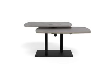 Salontafel grijs keramiek draaibaar