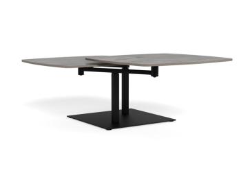 Salontafel grijs keramiek draaibaar