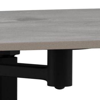 Salontafel grijs keramiek draaibaar