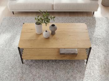 Salontafel eiken look 110 cm