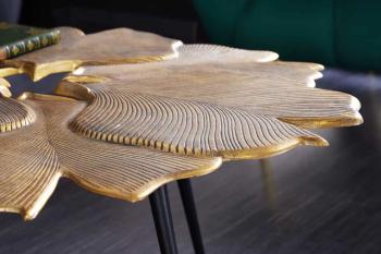Salontafel ginkgo goud 95 cm