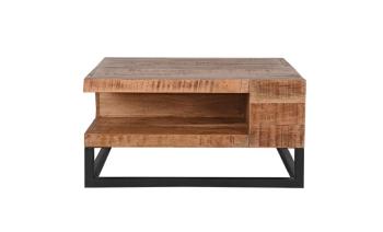 Trendy salontafel mangohout 80 cm