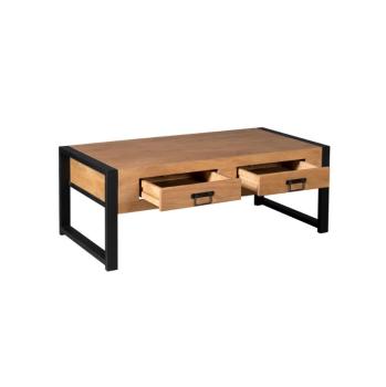 Moderne salontafel mangohout 120 cm
