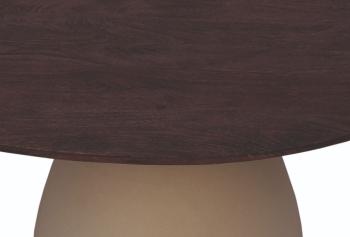 Salontafel creme wit bruin 86 cm