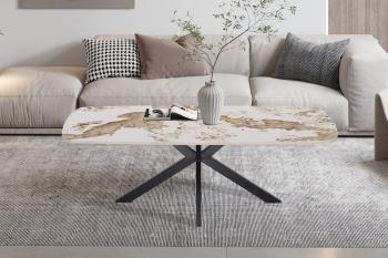 Salontafel Deens ovaal pandora keramiek 130 cm