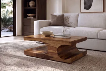 salontafel sheesham hout 105 cm