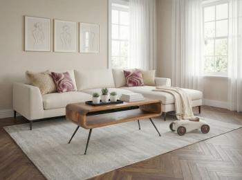 salontafel massief hout sheesham 105 cm