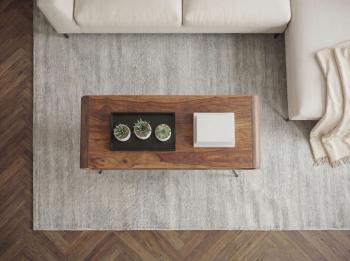salontafel massief hout sheesham 105 cm