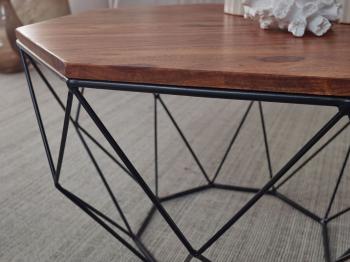 Salontafel Acht hoekig sheesham hout