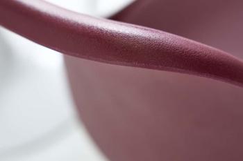 Scandinavische stoel rood