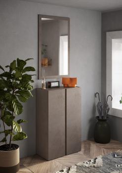 schoenenkast brons eiken mercure 70 cm