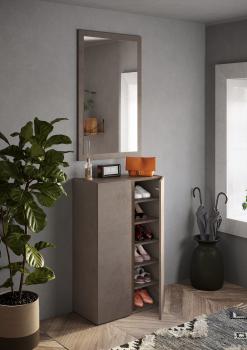 schoenenkast brons eiken mercure 70 cm