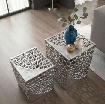 Tafelset ziler aluminium