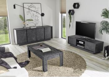 tv meubel marmerlook 138 cm