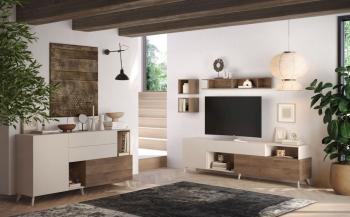 Dressoir cashmere mercure eiken 181 cm