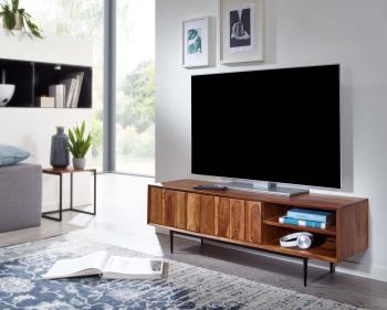 TV meubel sheesham hout 123 cm