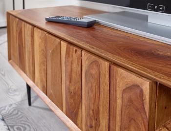 TV meubel sheesham hout 123 cm