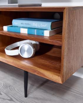 TV meubel sheesham hout 123 cm
