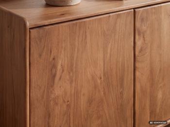 dressoir mangohout warm bruin 160 cm