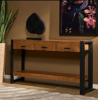 Sidetable mangohout 150 cm