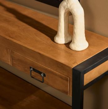 Sidetable mangohout 150 cm