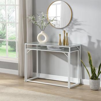 sidetable set wit metaal 100 cm